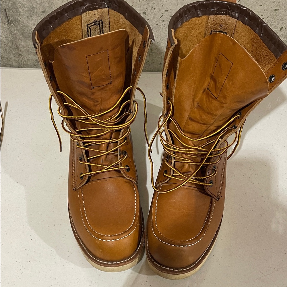 Classic Tan Leather Men's Boots